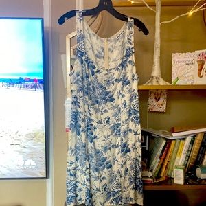 Reformation Portuguese tile mini dress